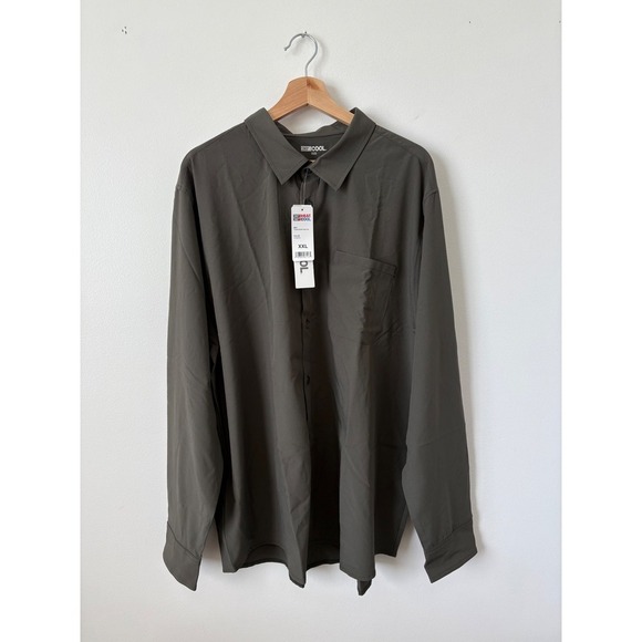 New - 32 Degrees Men's Casual Long Sleeve Dress Shirt – Chimera – XXL - Picture 2 of 5